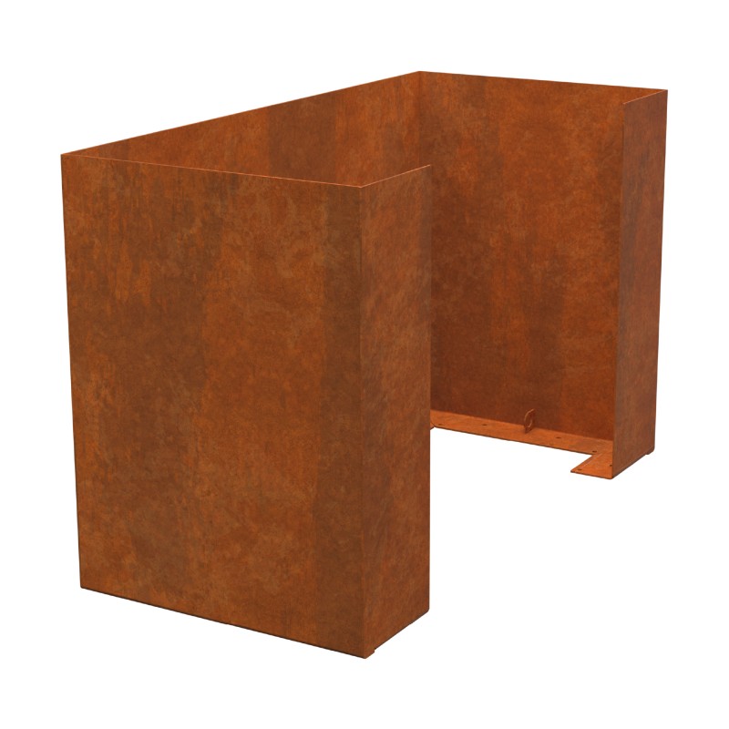 Containereinfassung C-Form