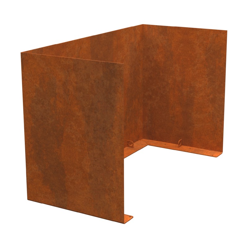 Containereinfassung U-Form