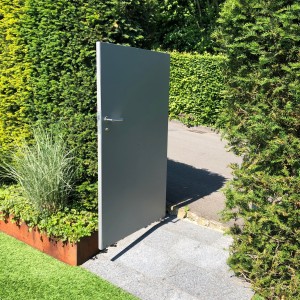 Gartentor Aluminium gerade