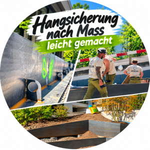 Hangsicherung Ecken gerade 8 mm Hangsicherung Ecken gerade 8 mm