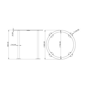 Baumschutz Ø 800 mm Baumschutz Ø 800 mm