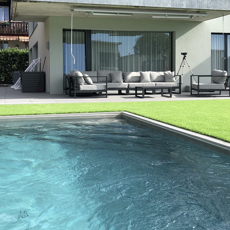 Edelstahlpool 