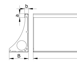 Rasenprofil Ecken 200/100 mm Rasenprofil Ecken 200/100 mm