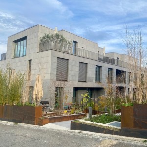 Moderne Architektur mit Corten Moderne Architektur mit Corten