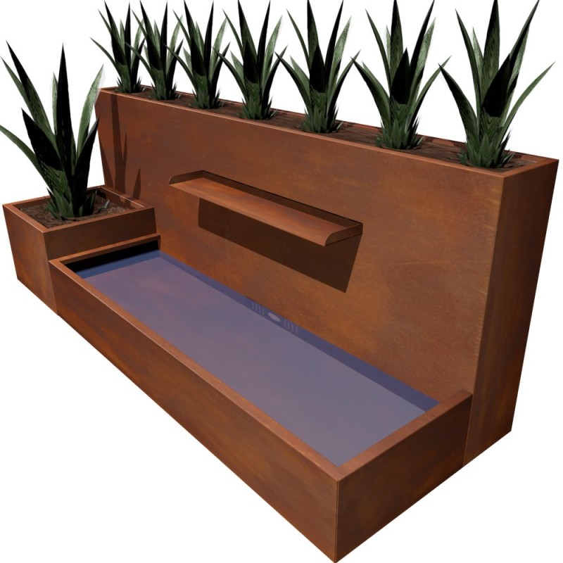 Brunnen Greenwater Corten