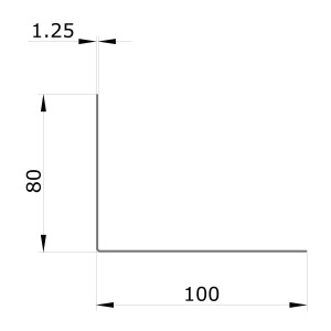 Winkel 80/100 Fr. 20.-/m Winkel 80/100 Fr. 20.-/m